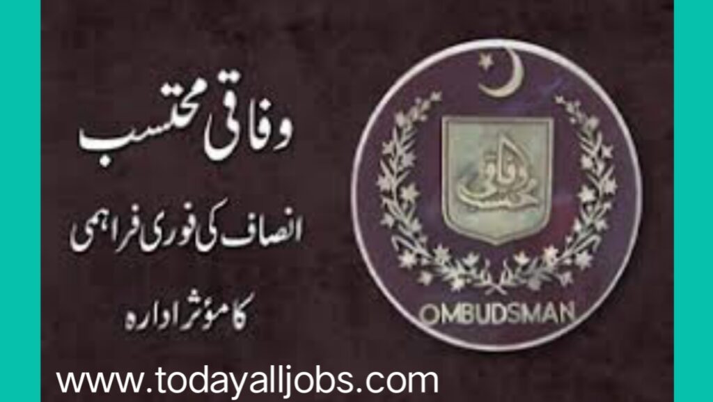 Federal Ombudsman secretariat jobs 2023