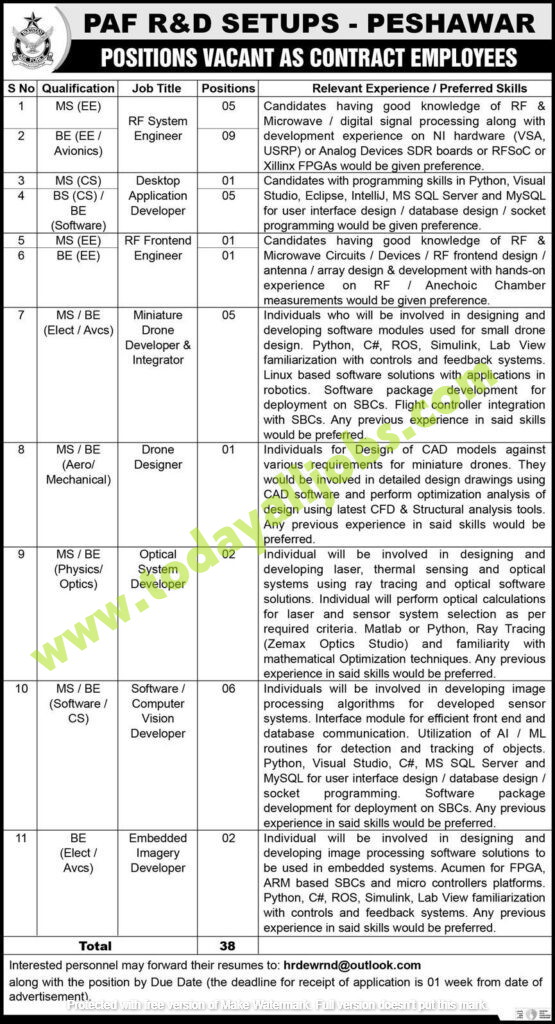 PAF Jobs 555x1024 1 Today All Jobs