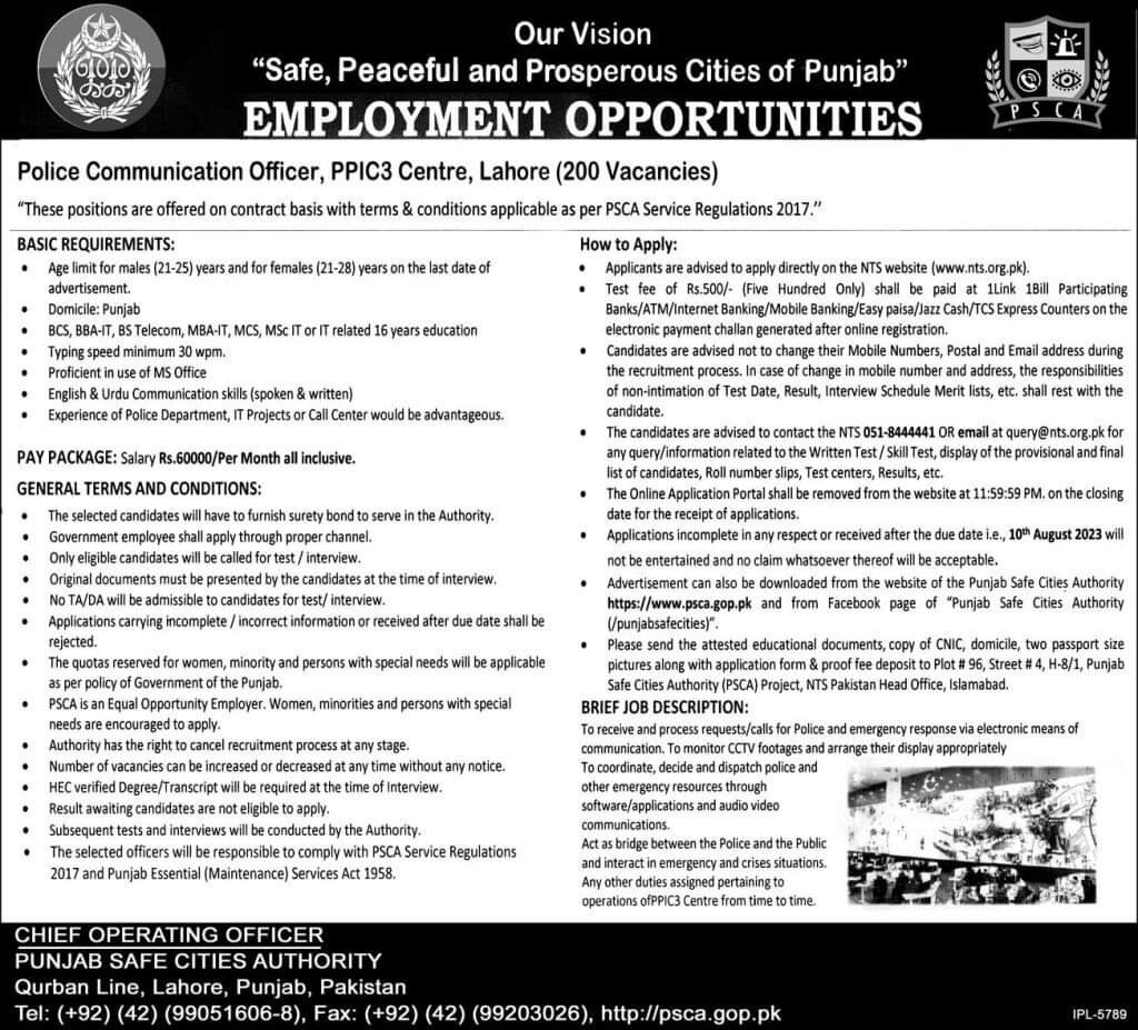 Police Communications Officers Jobs